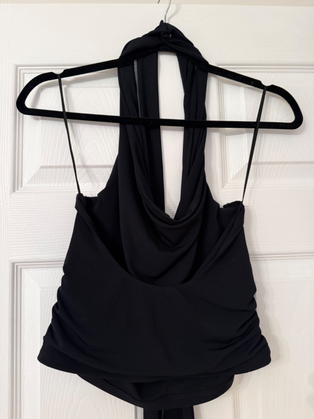 Abercrombie & Fitch Halter Cowl Scarf Top - Picture 4 of 6